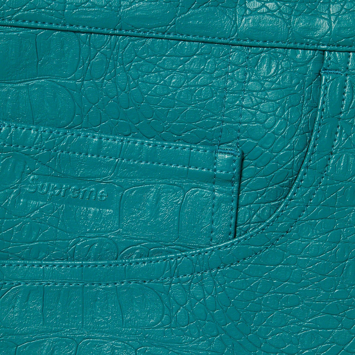Faux Croc Painter Pant view 9